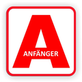 Auto Magnetschild Anfänger | Schild magnetisch für Fahranfänger (15 x 15 cm)