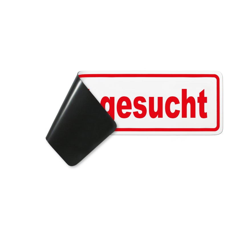 Magnetschild Schild Azubi gesucht
