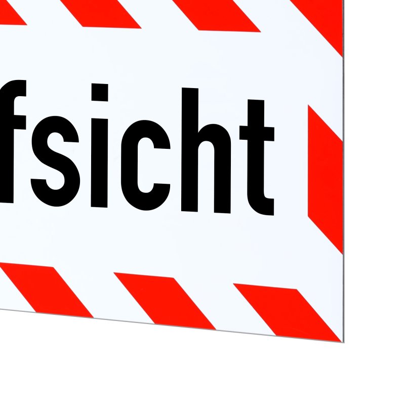 Magnetschild Schild Bauaufsicht