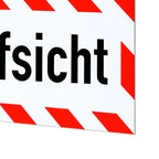 Magnetschild Schild Bauaufsicht