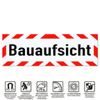Magnetschild Schild Bauaufsicht
