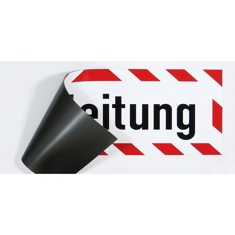 Magnetschild Schild Bauleitung