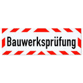 Magnetschild Schild Bauwerksprüfung