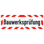 Magnetschild Schild Bauwerksprüfung