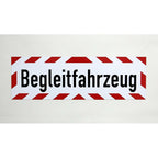Magnetschild Schild Begleitfahrzeug