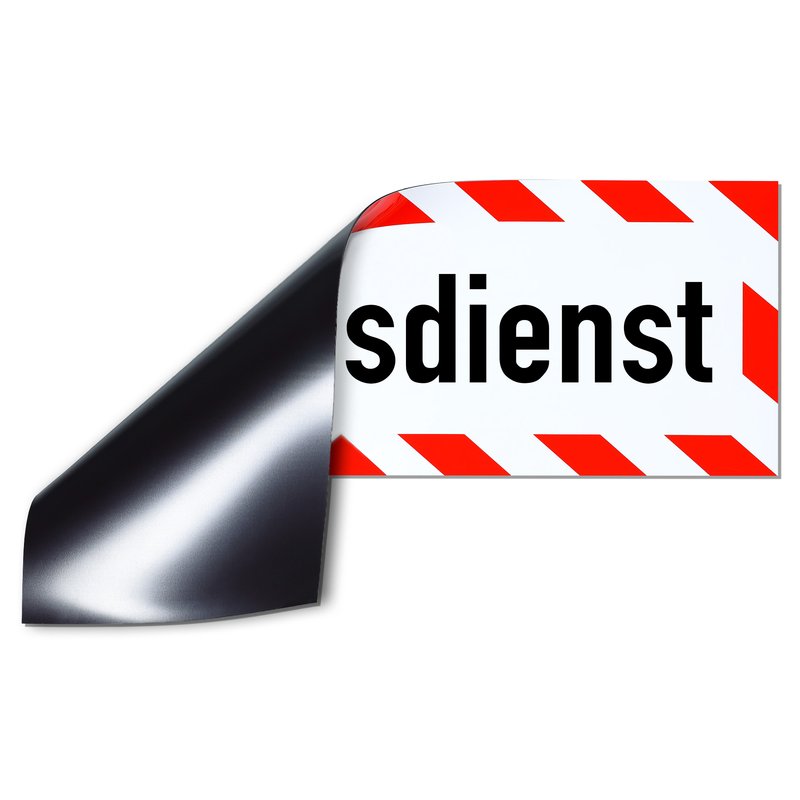 Magnetschild Schild Betriebsdienst