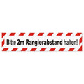 Magnetschild Schild Bitte 2m Rangierabstand halten