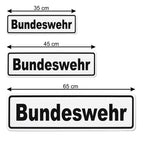 Magnetschild Schild Bundeswehr