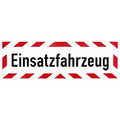 Magnetschild Schild Einsatzfahrzeug