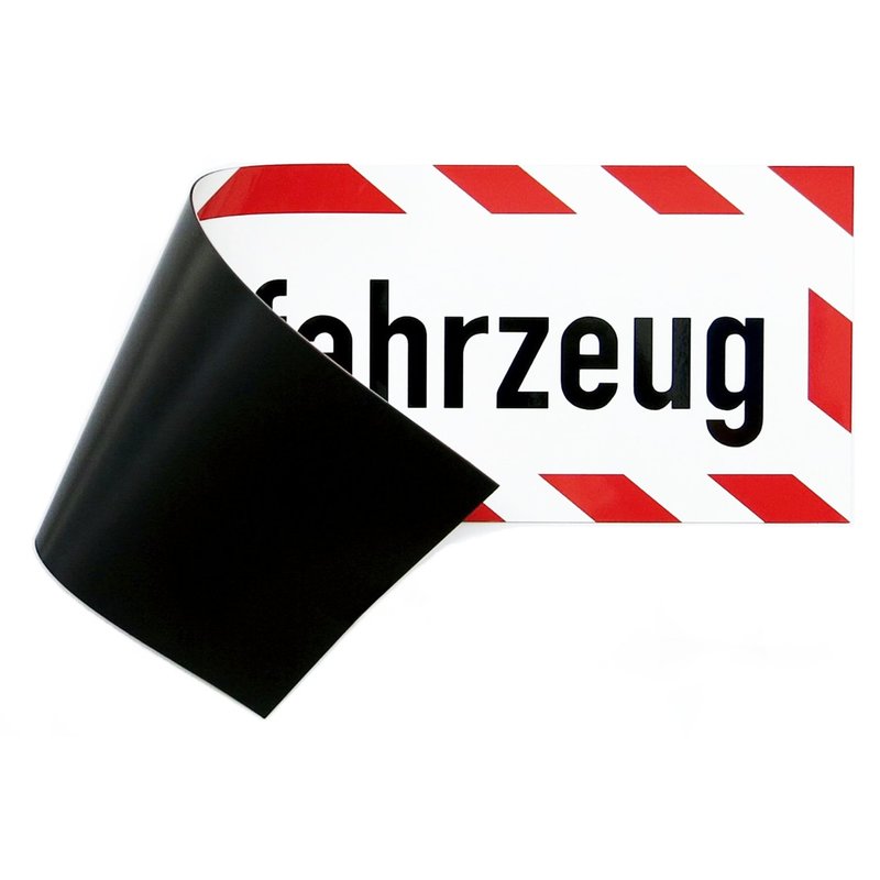 Magnetschild Schild Einsatzfahrzeug