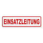 Magnetschild Schild EINSATZLEITUNG