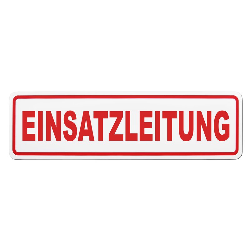 Magnetschild Schild EINSATZLEITUNG