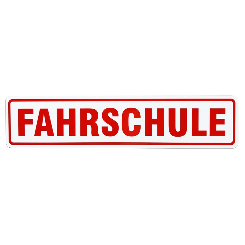 Magnetschild Schild FAHRSCHULE