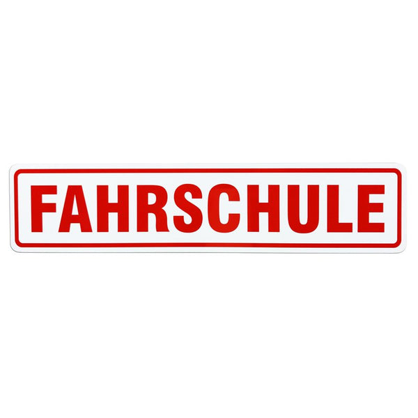 Magnetschild Schild FAHRSCHULE