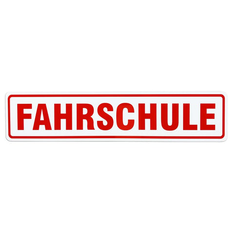 Magnetschild Schild FAHRSCHULE