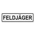Magnetschild Schild FELDJÄGER
