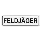 Magnetschild Schild FELDJÄGER