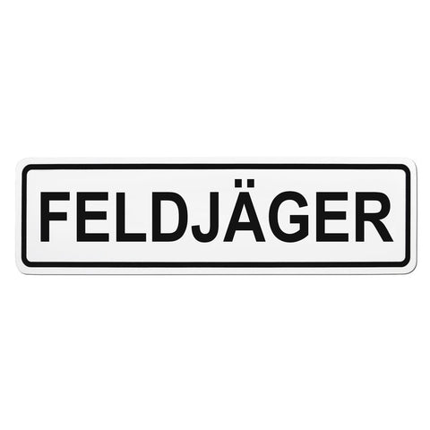 Magnetschild Schild FELDJÄGER