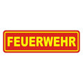 Magnetschild Schild FEUERWEHR
