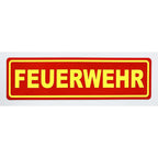 Magnetschild Schild FEUERWEHR