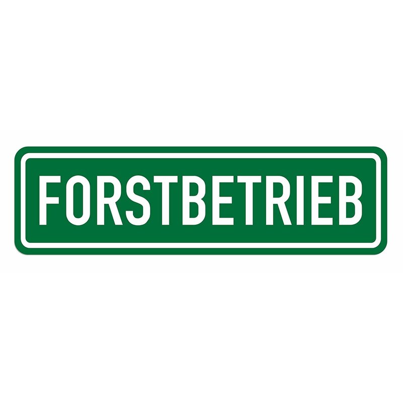 Magnetschild Schild FORSTBETRIEB