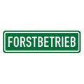 Magnetschild Schild FORSTBETRIEB