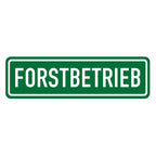 Magnetschild Schild FORSTBETRIEB