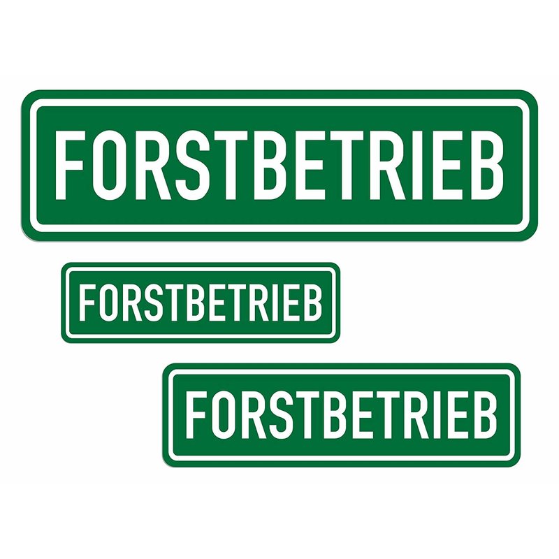 Magnetschild Schild FORSTBETRIEB