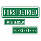Magnetschild Schild FORSTBETRIEB