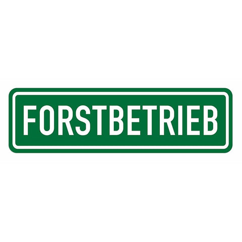 Magnetschild Schild FORSTBETRIEB