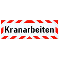 Magnetschild Schild Kranarbeiten