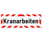 Magnetschild Schild Kranarbeiten