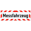 Magnetschild Schild Messfahrzeug