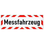Magnetschild Schild Messfahrzeug