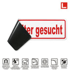 Magnetschild Schild Mitarbeiter gesucht