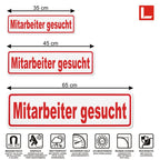 Magnetschild Schild Mitarbeiter gesucht