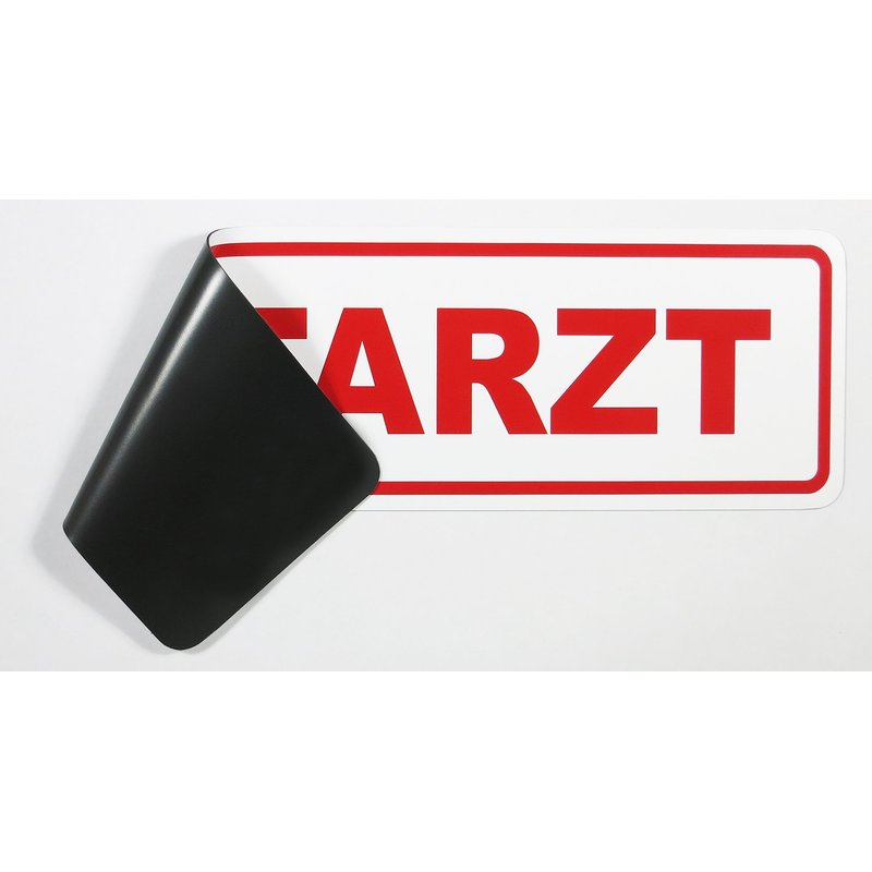 Magnetschild Schild NOTARZT
