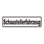 Magnetschild Schild Schaustellerfahrzeug