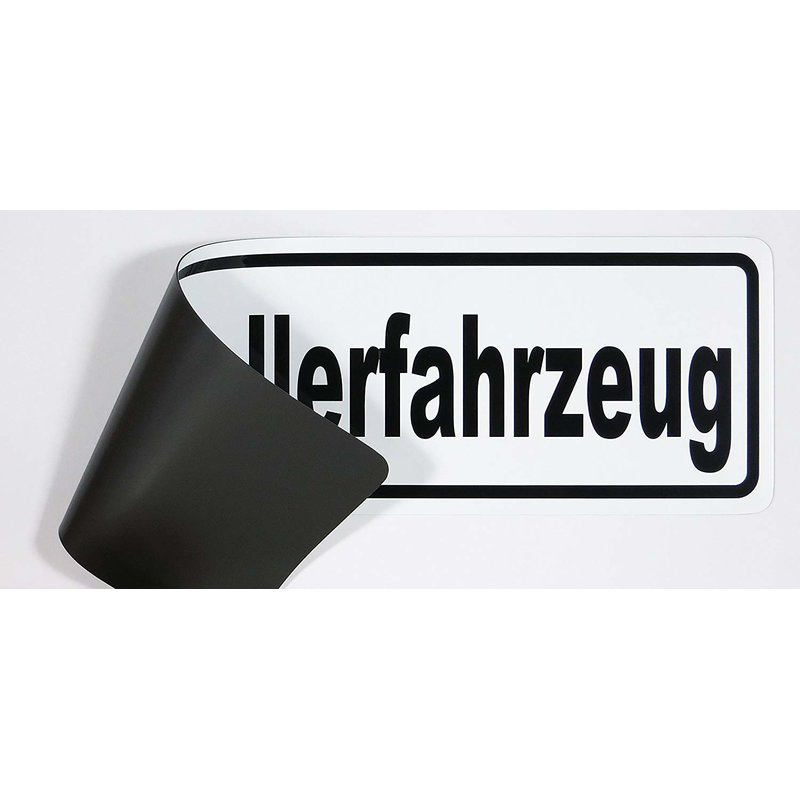 Magnetschild Schild Schaustellerfahrzeug