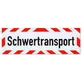 Magnetschild Schild Schwertransport