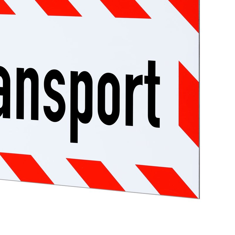 Magnetschild Schild Schwertransport