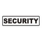 Magnetschild Schild SECURITY