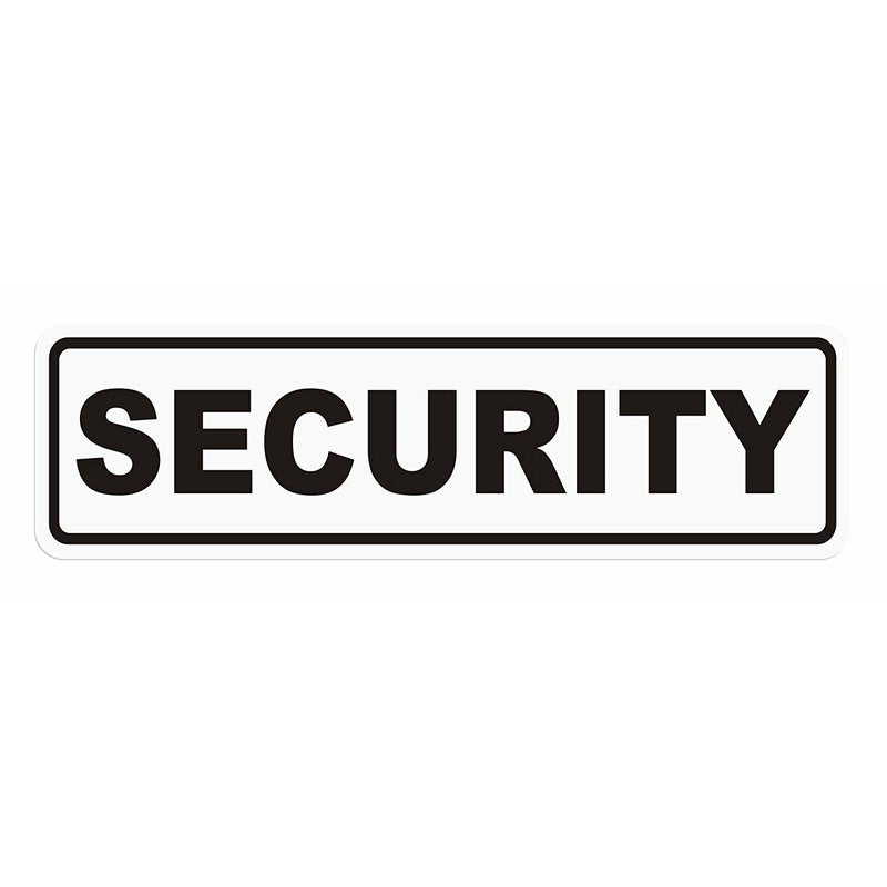 Magnetschild Schild SECURITY