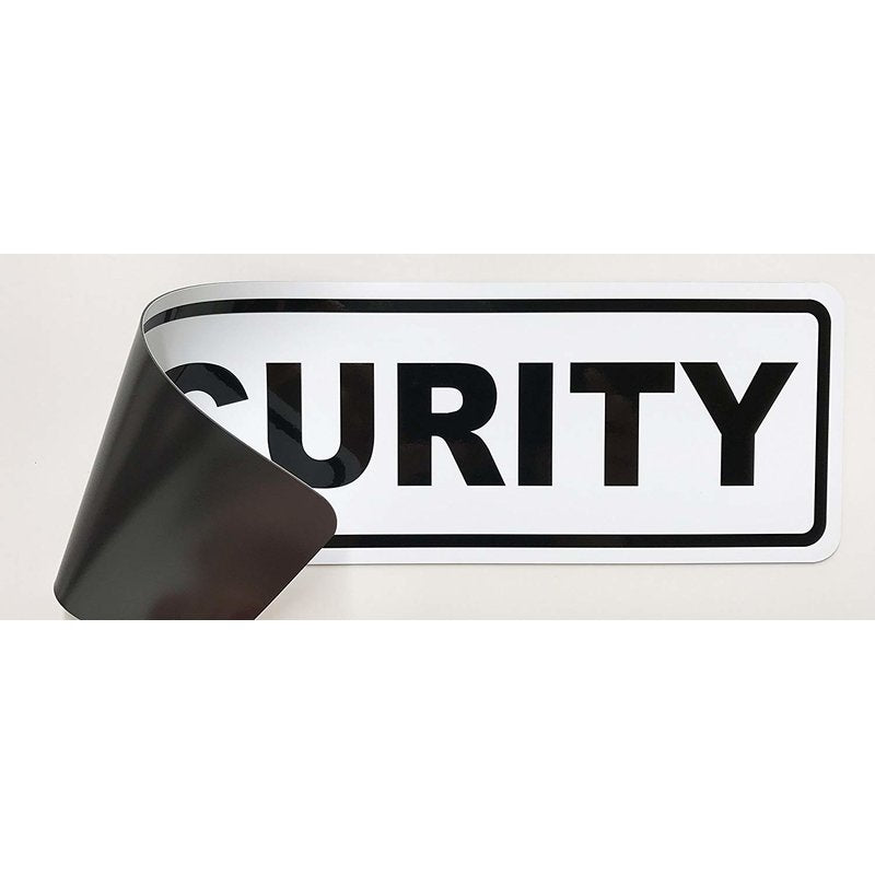 Magnetschild Schild SECURITY