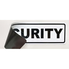 Magnetschild Schild SECURITY