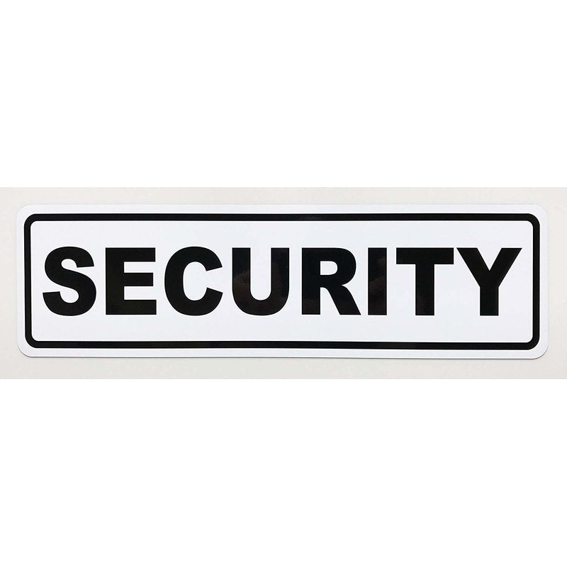 Magnetschild Schild SECURITY