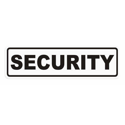 Magnetschild Schild SECURITY