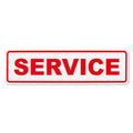 Magnetschild Schild SERVICE