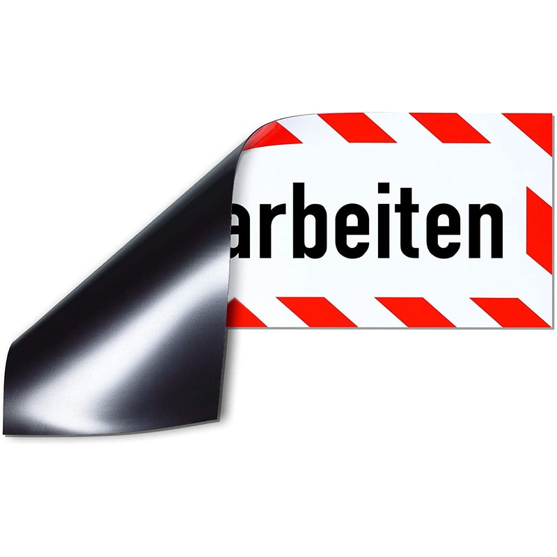 Magnetschild Schild Sprengarbeiten