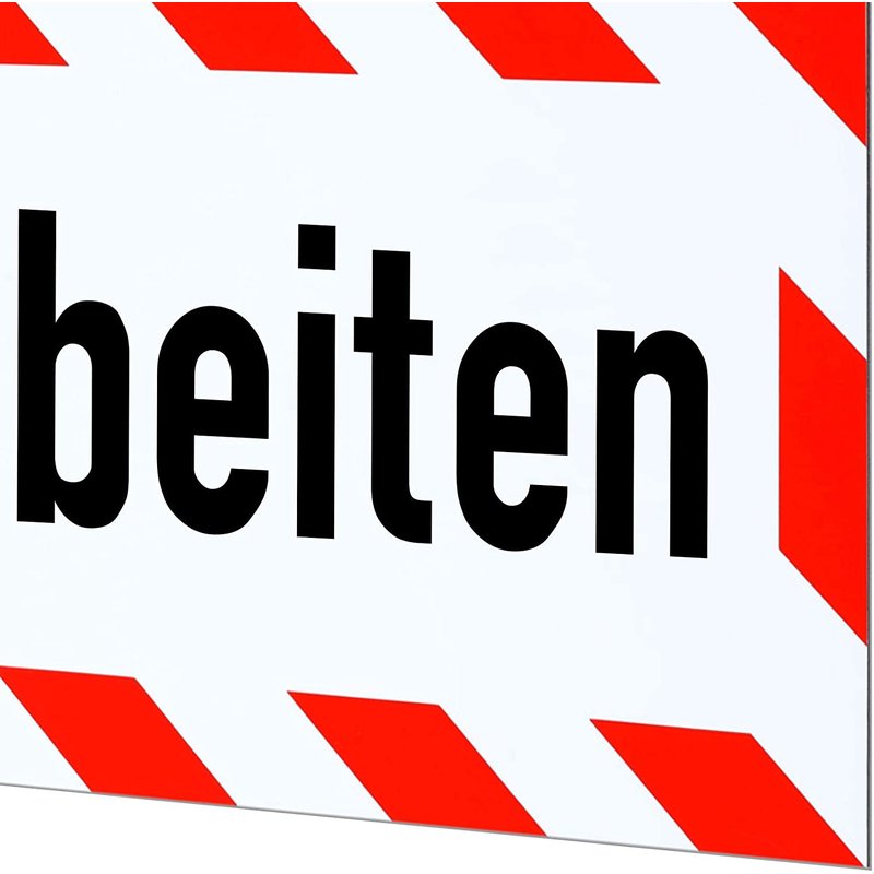 Magnetschild Schild Sprengarbeiten